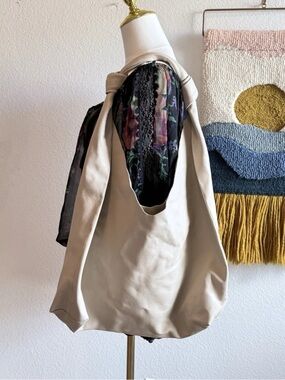 The Row Ascot Butter Leather Slouchy Knotted Bag Purse